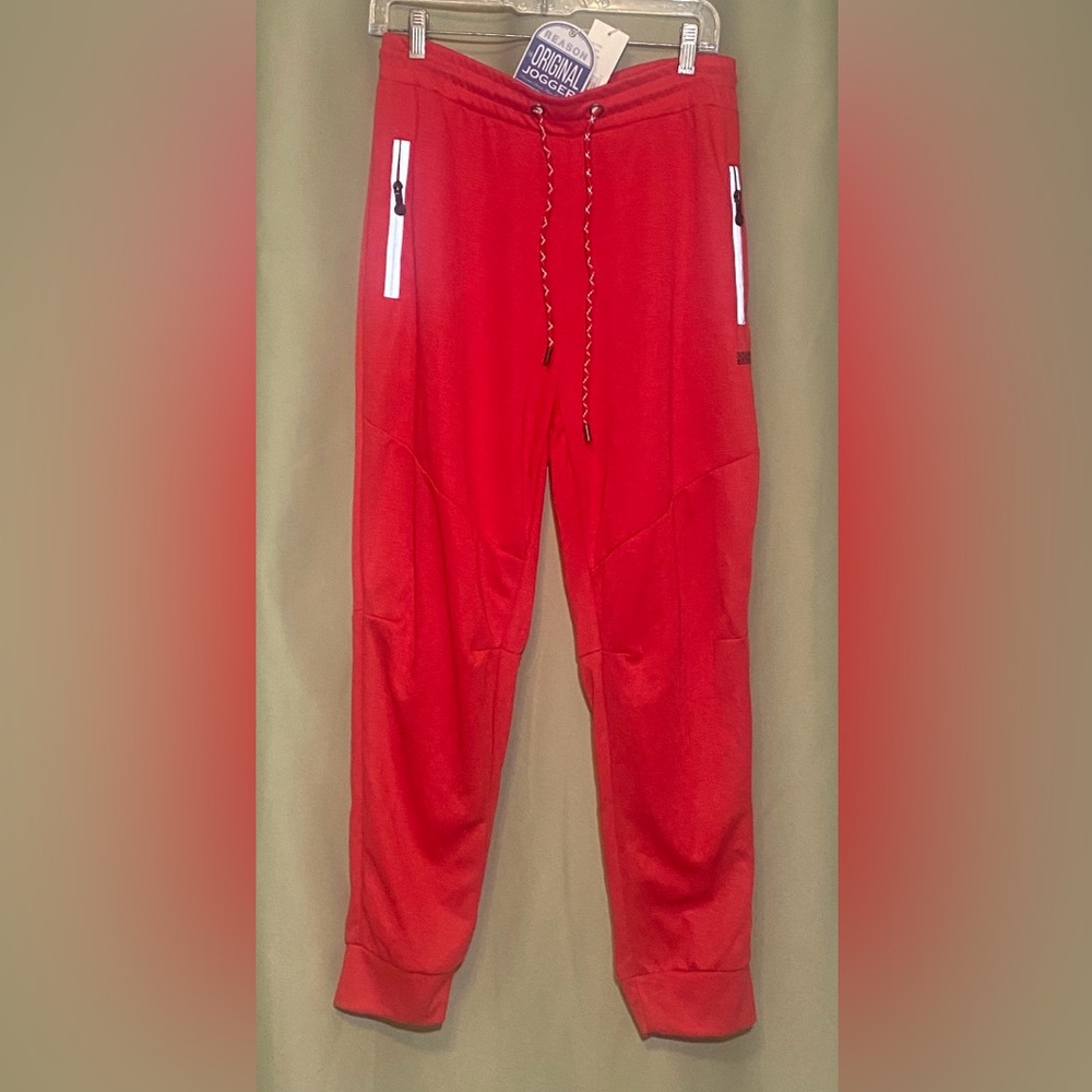 Reason Brand Design Studio Original Joggers Tapered Leg Pants Sz XL